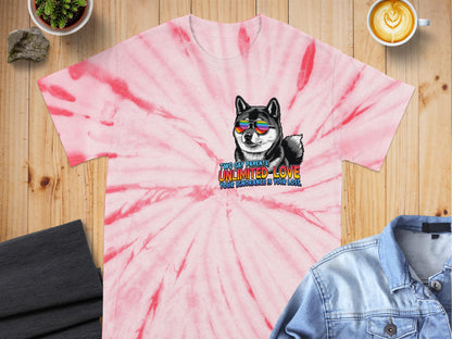 Two Gay Parents Unlimited Love Fun Graphic Shirt Product Type