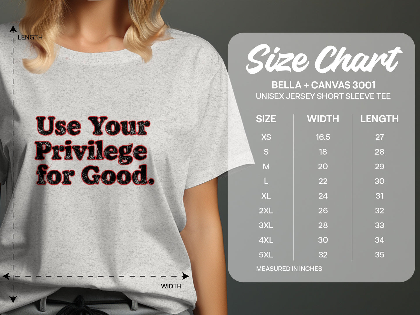 Use Your Privilege for Good short sleeve tee