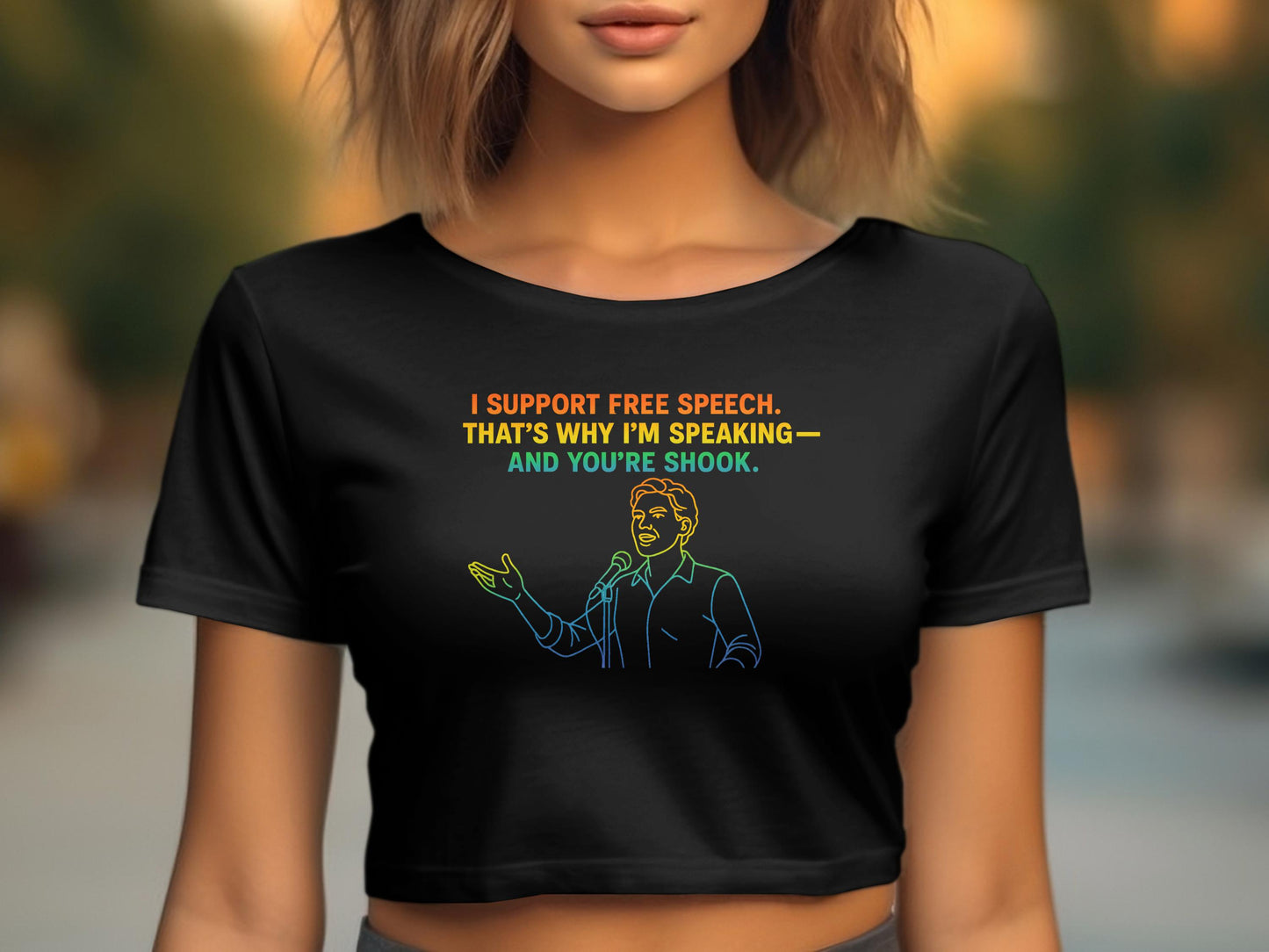 I Support Free Speech That's Why I'm Speaking product