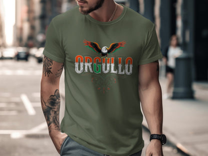 Patriotic Eagle Orgullo Stylish T-shirt for Casual Wear product type