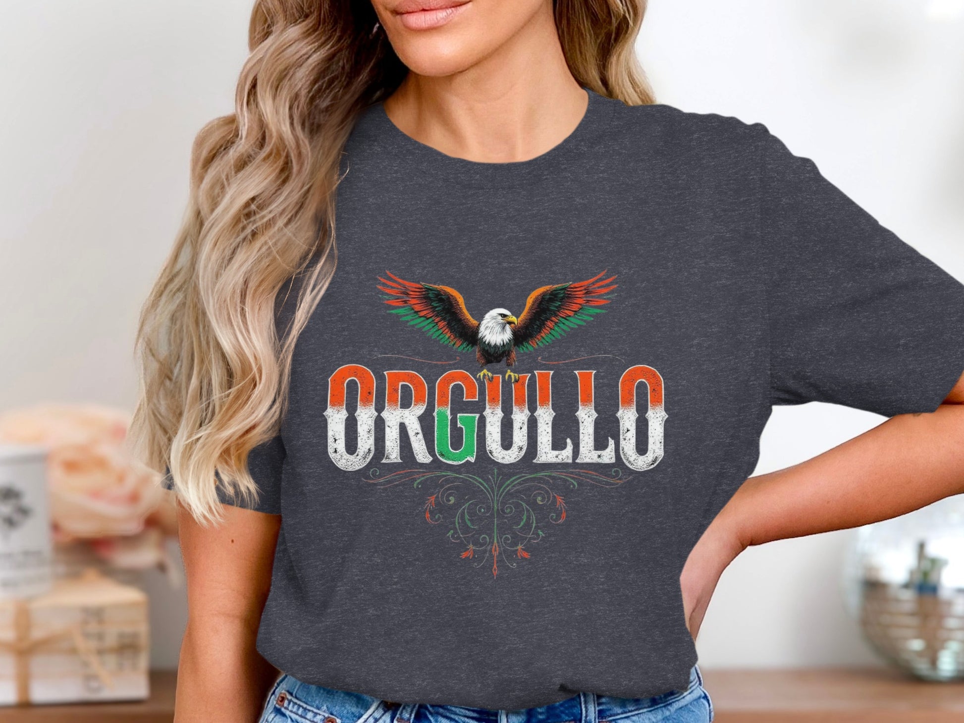 Orgullo Eagle Graphic Design Casual Shirt product