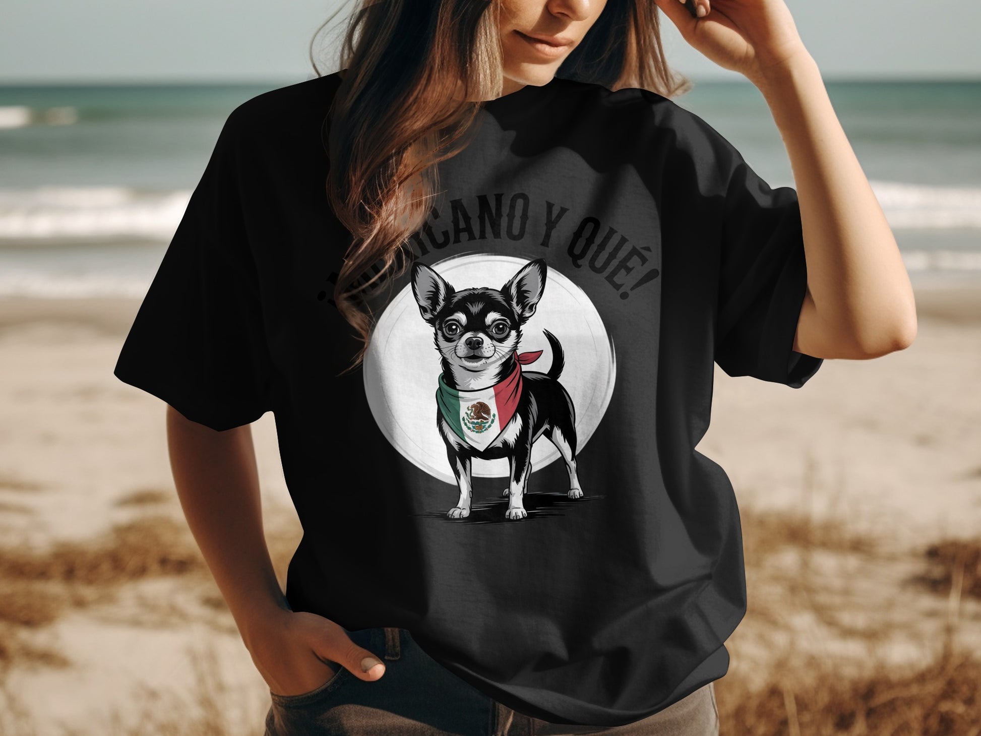 Mexican Chihuahua Graphic T-shirt product type