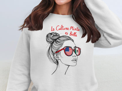 La Cultura Mixta es Bella Graphic Sweatshirt product type