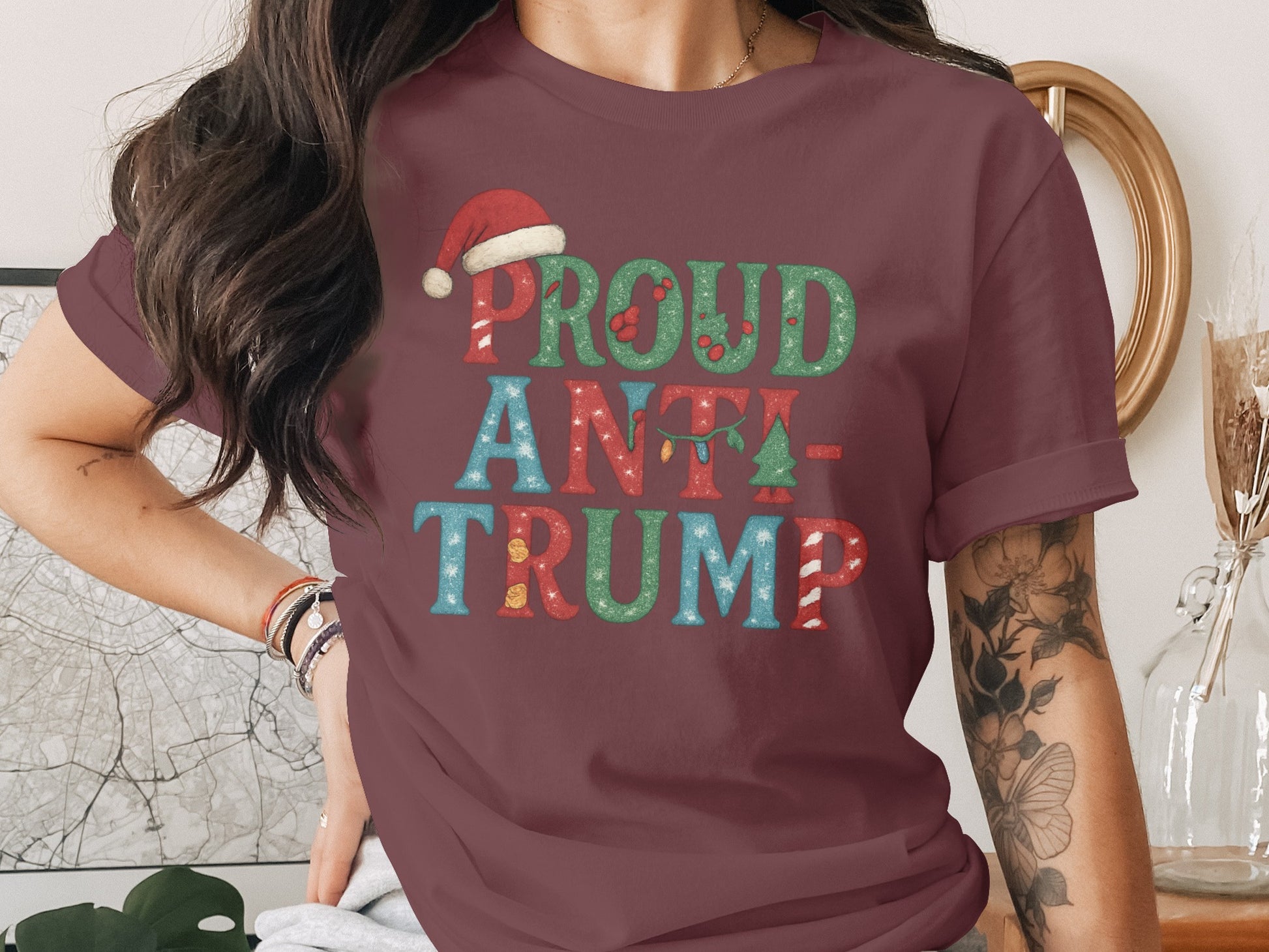 Proud Anti Trump Holiday Design Shirt
