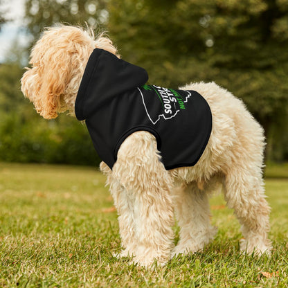 Cozy Black Hoodie for Dogs with Stylish Design