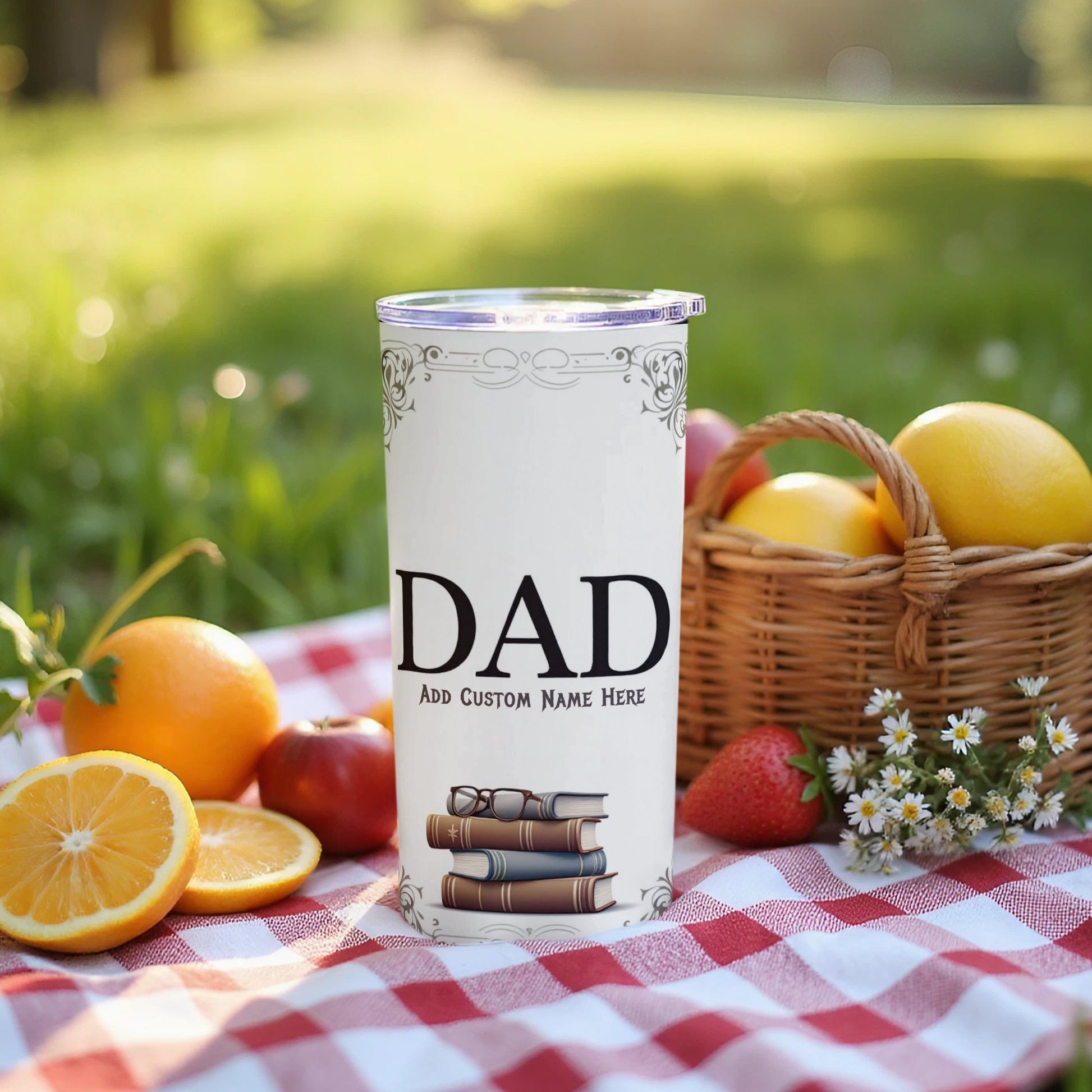 DAD Add Custom Name Here Insulated Tumbler product