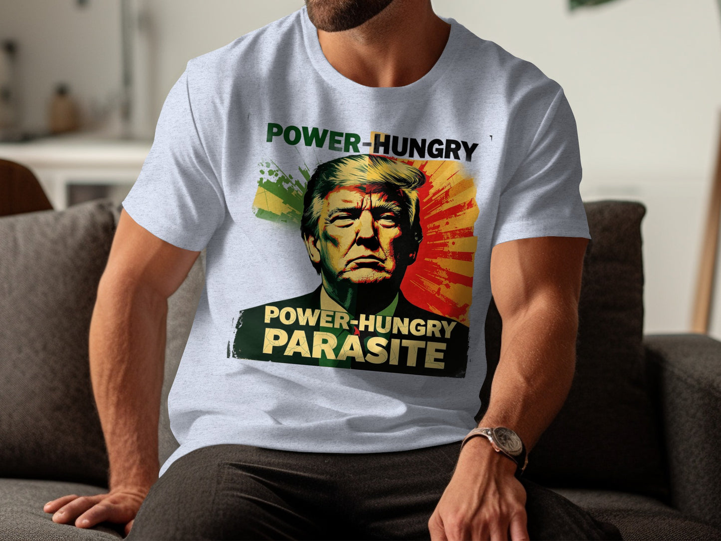 Power-Hungry Parasite Design T-shirt product