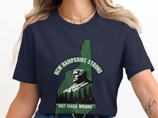 New Hampshire Strong Statement Graphic t-shirt