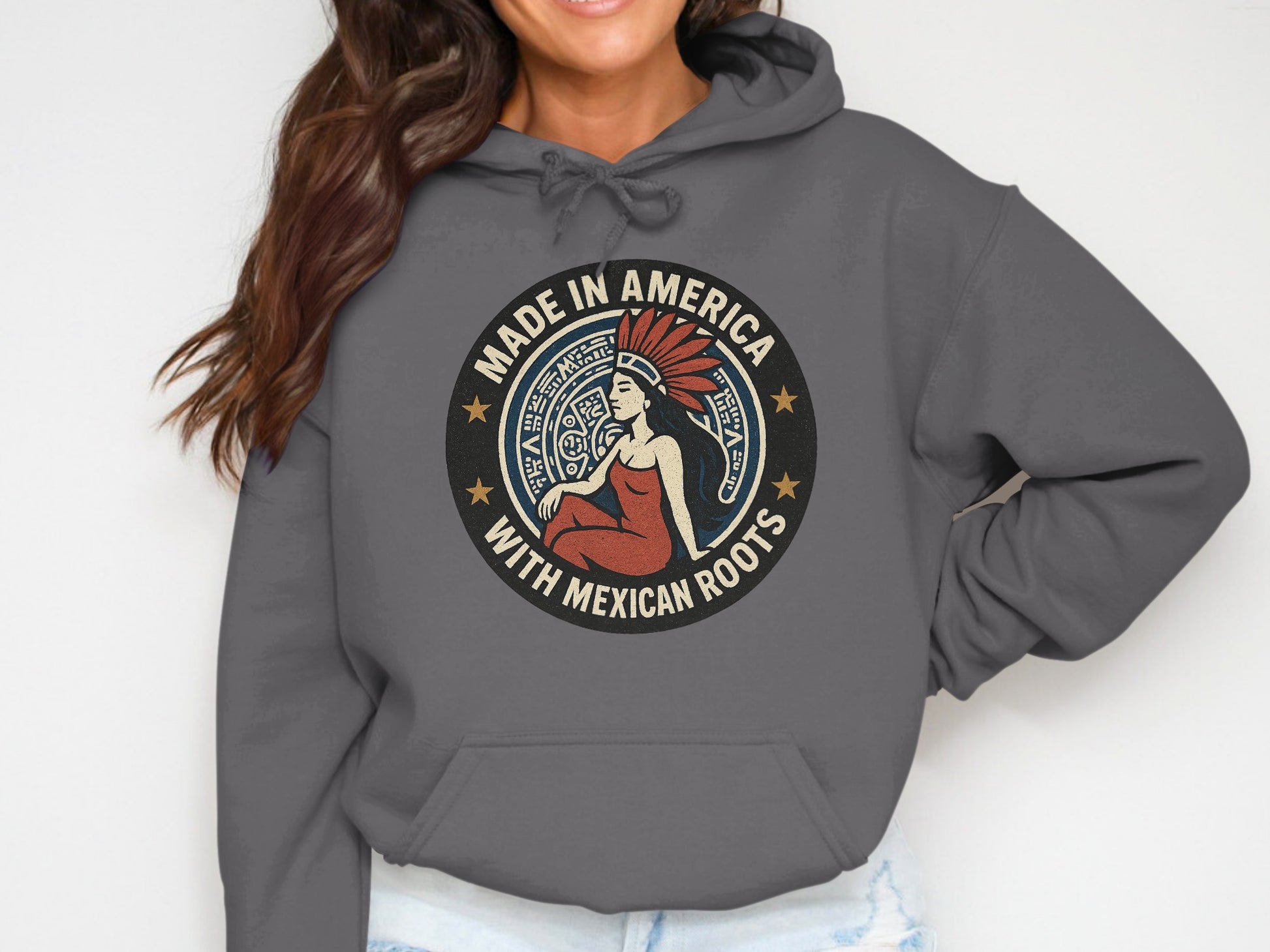 Made in America With Mexican Roots Hoodie product type