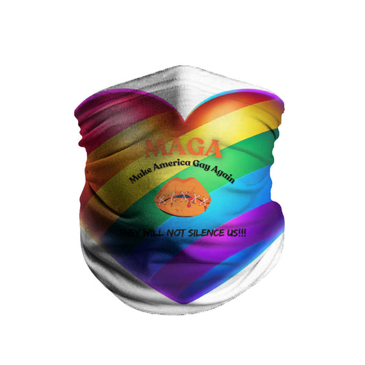 Neck Gaiter - Individual Pack LGBTQ Pride Month | Gay Pride Parade | Black & Trans Celebration Clothing