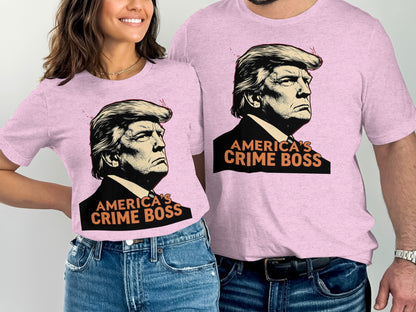America's Crime Boss Graphic T-shirt product type