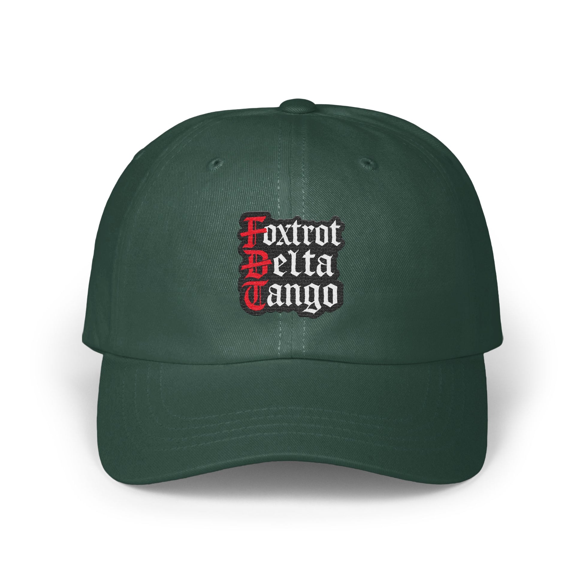 Foxtrot Delta Tango Embroidered Hat Stylish product