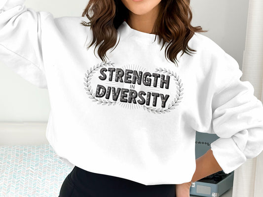 Strength in Diversity Graphic Print Sweatshirt product type
