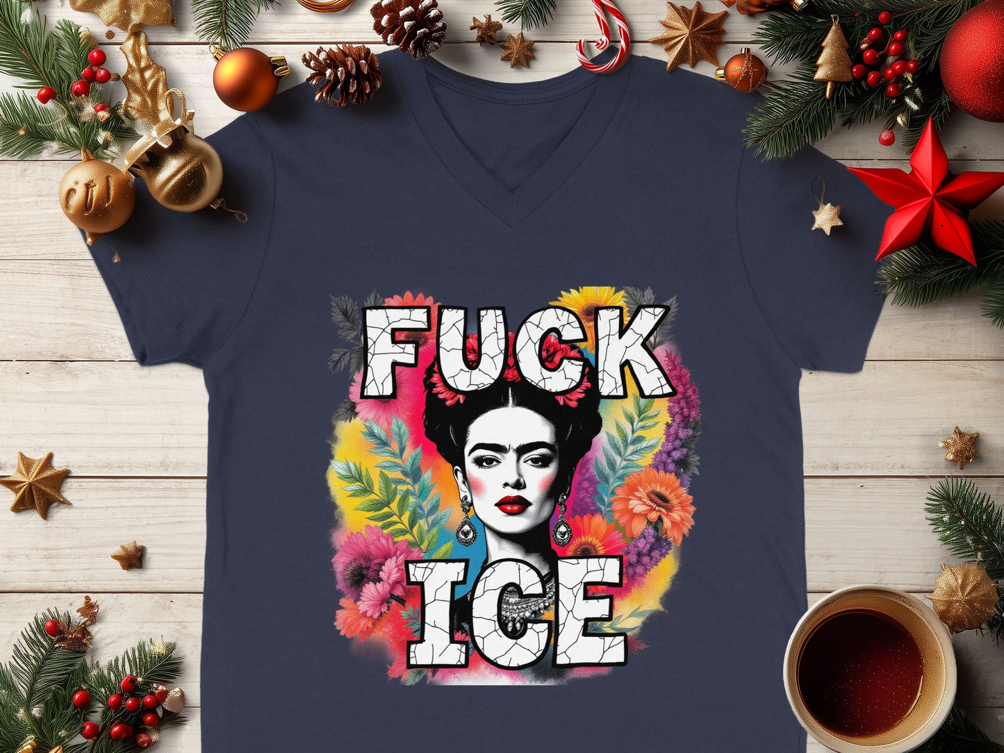 Fuck Ice Graphic T-Shirt for a Bold Statement