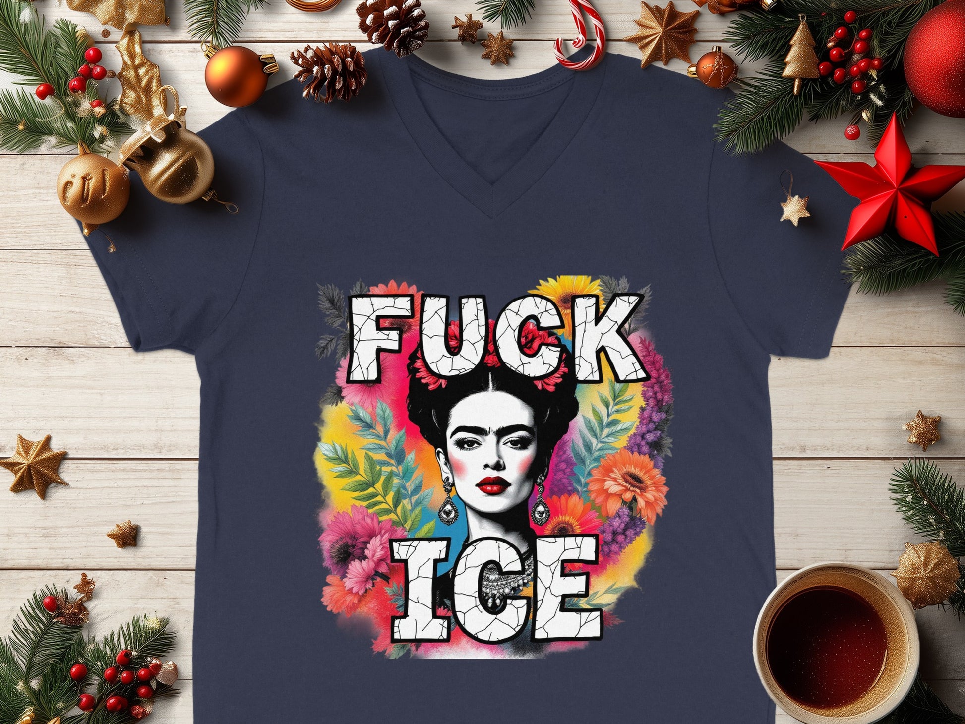 Fuck Ice Graphic T-Shirt for a Bold Statement
