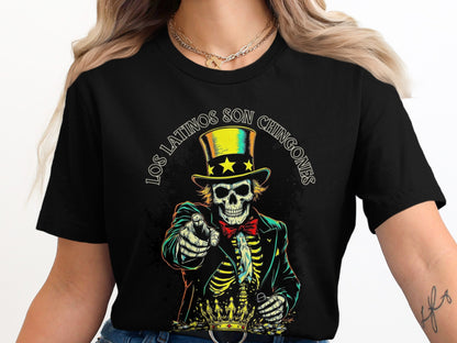 Los Latinos Son Chingones Graphic Tee product type