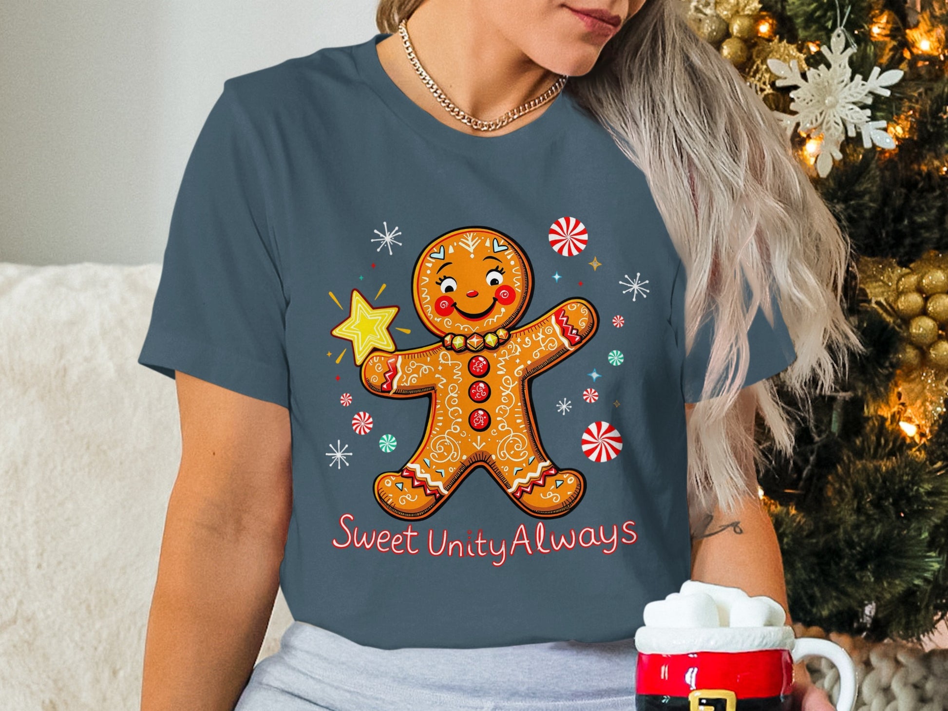 Sweet Unity Always Gingerbread Graphic Tee