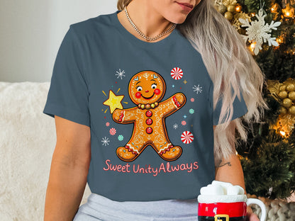 Sweet Unity Always Gingerbread Graphic Tee