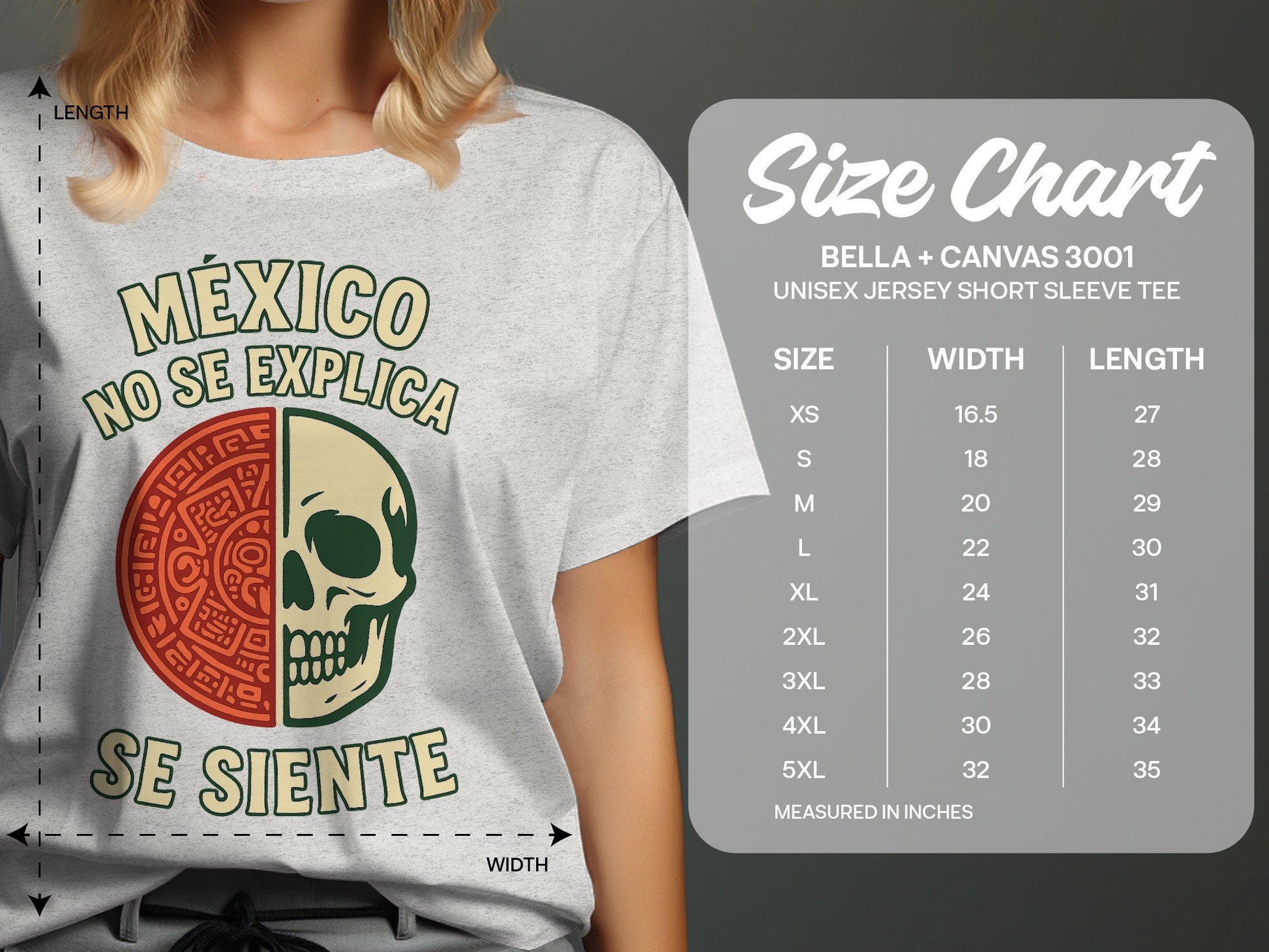 México No Se Explica Se Siente Unisex Jersey Short Sleeve Tee product type