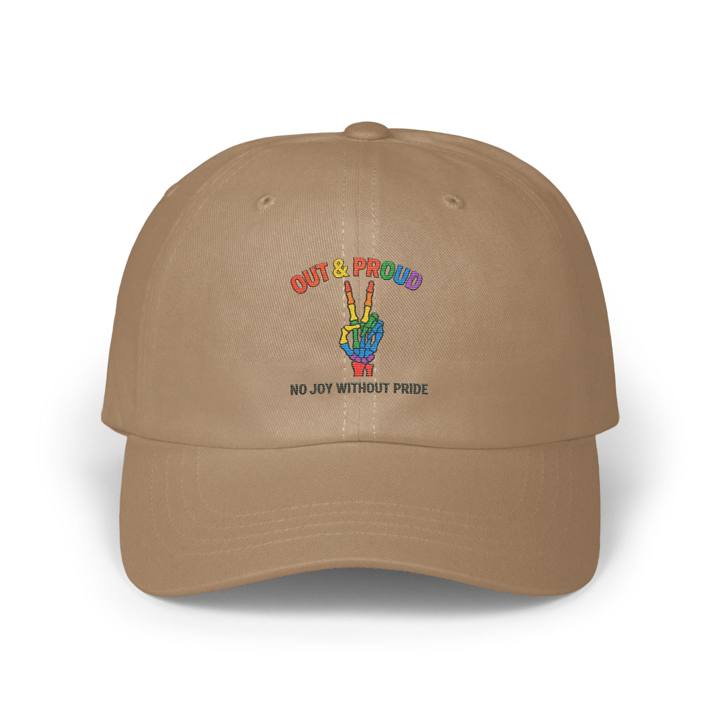Out and Proud No Joy Without Pride Hat product