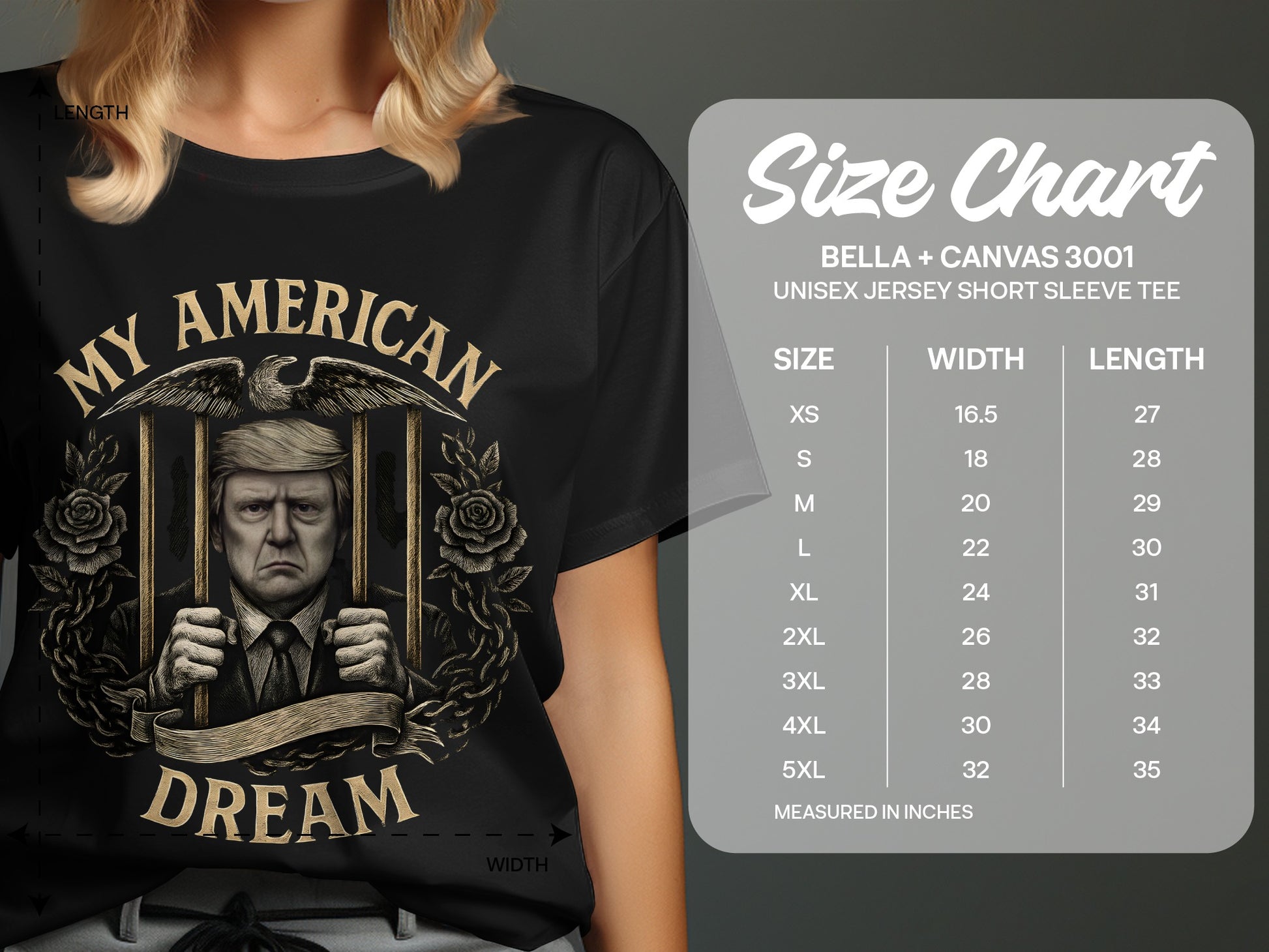My American Dream Unisex Jersey Short Sleeve Tee product