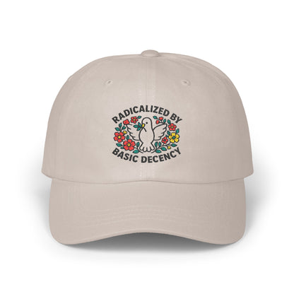 Radicalized By Basic Decency Embroidered Hat product type