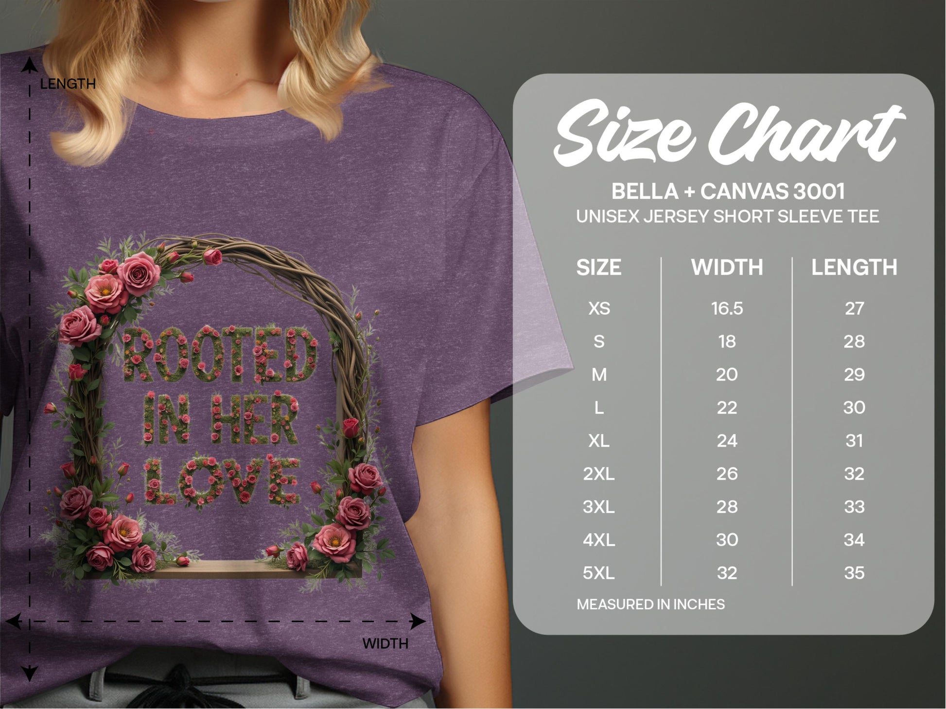 Rooted In Her Love Graphic T-Shirt product type