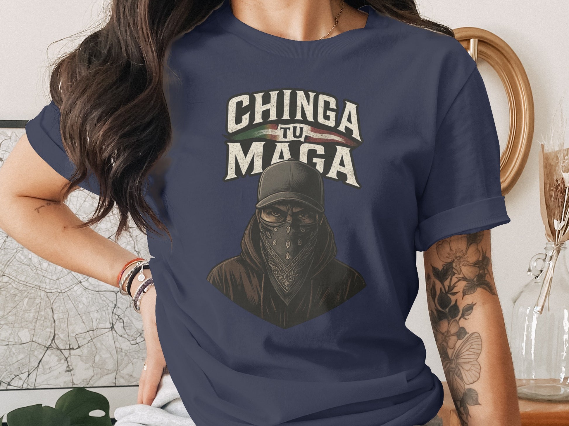 Chinga Tu Maga Graphic Tee Trendy Stylish T-Shirt product type