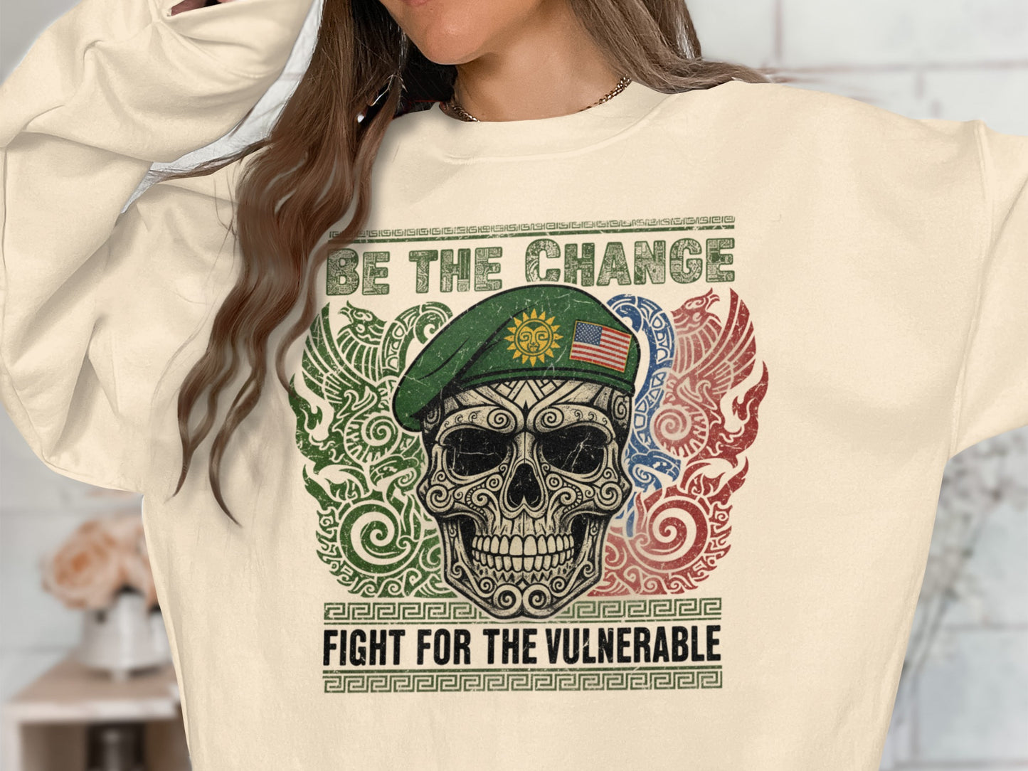 Be The Change Fight For The Vulnerable Sweatshirt