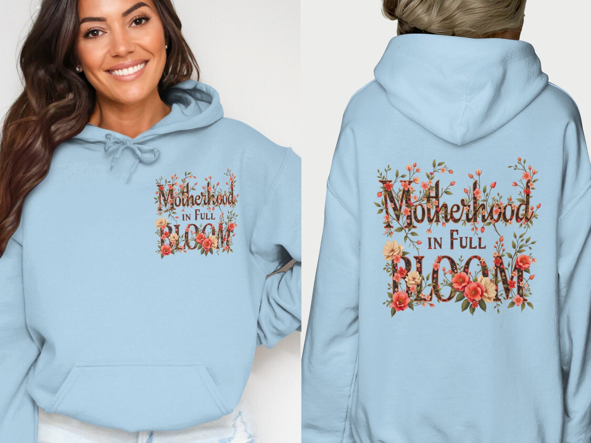 Motherhood In Full Bloom Hoodie product