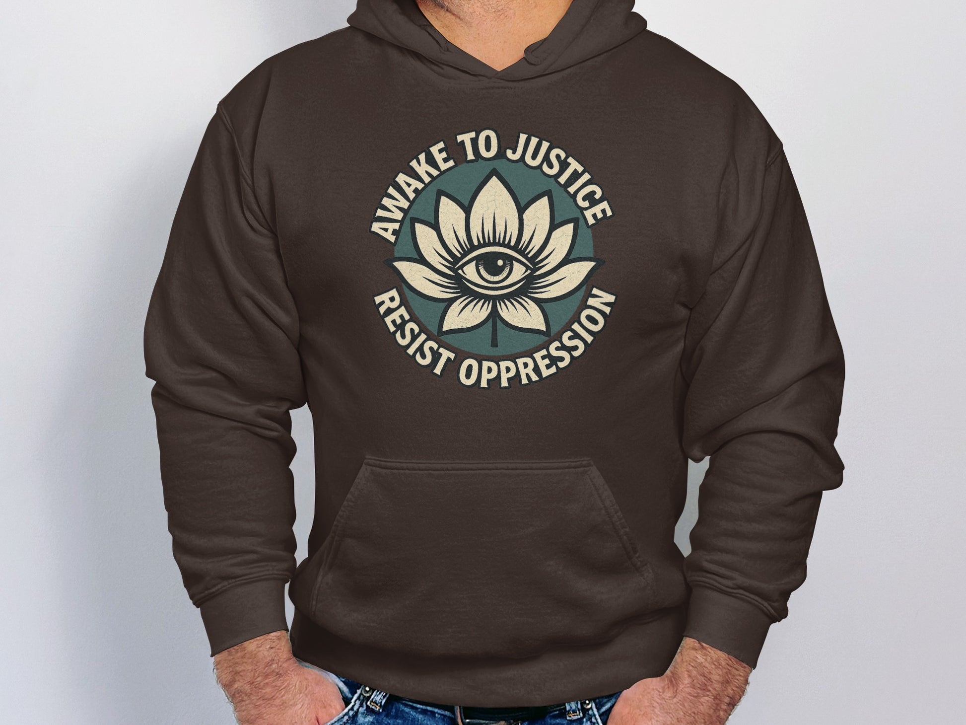 Awake to Justice Resist Oppression Hoodie product