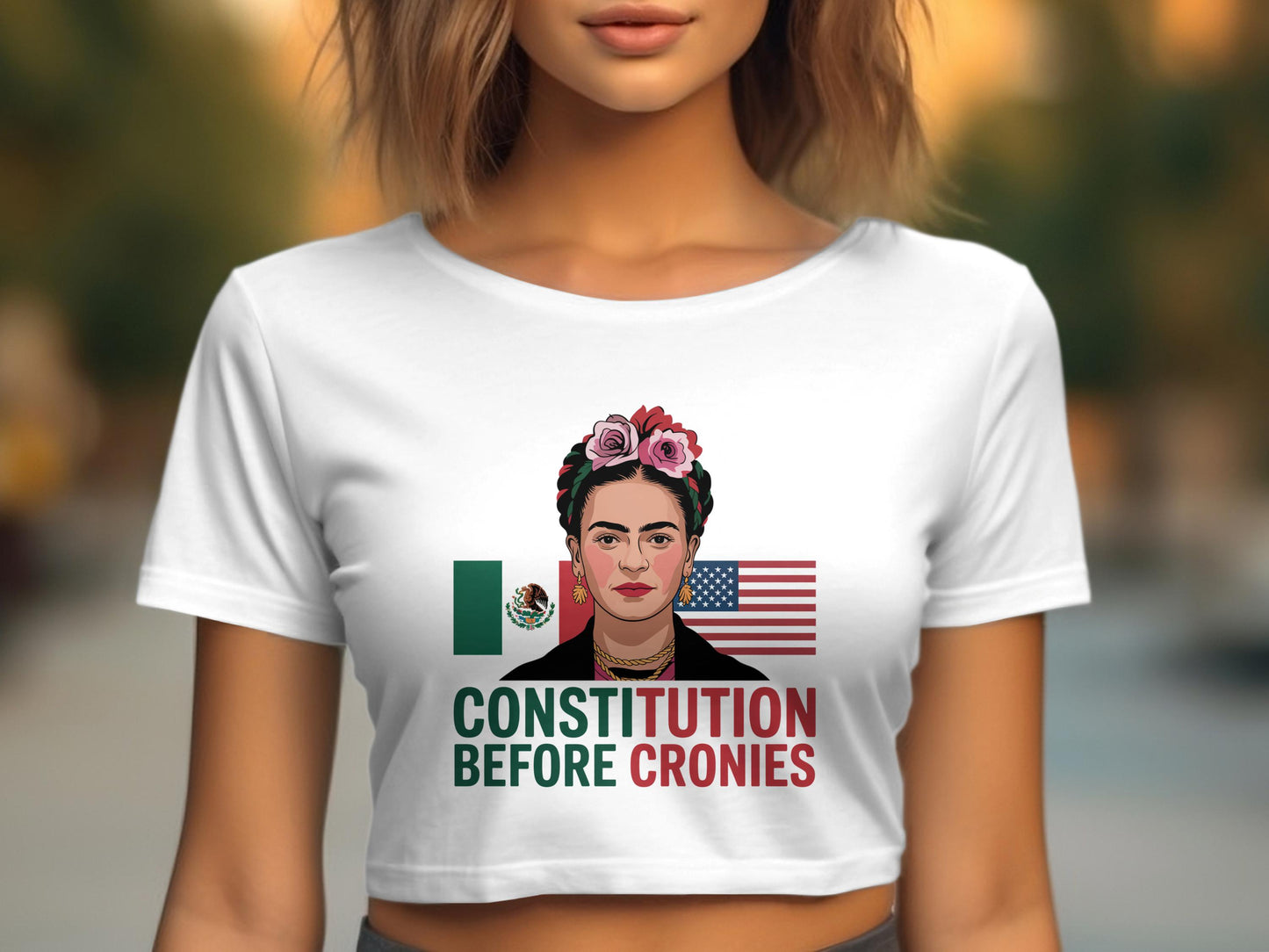 Constitution Before Cronies Quote T-shirt product