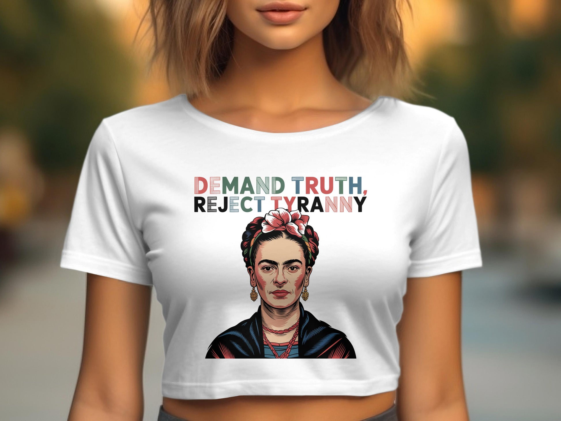 Demand Truth Reject Tyranny Artistic Statement product