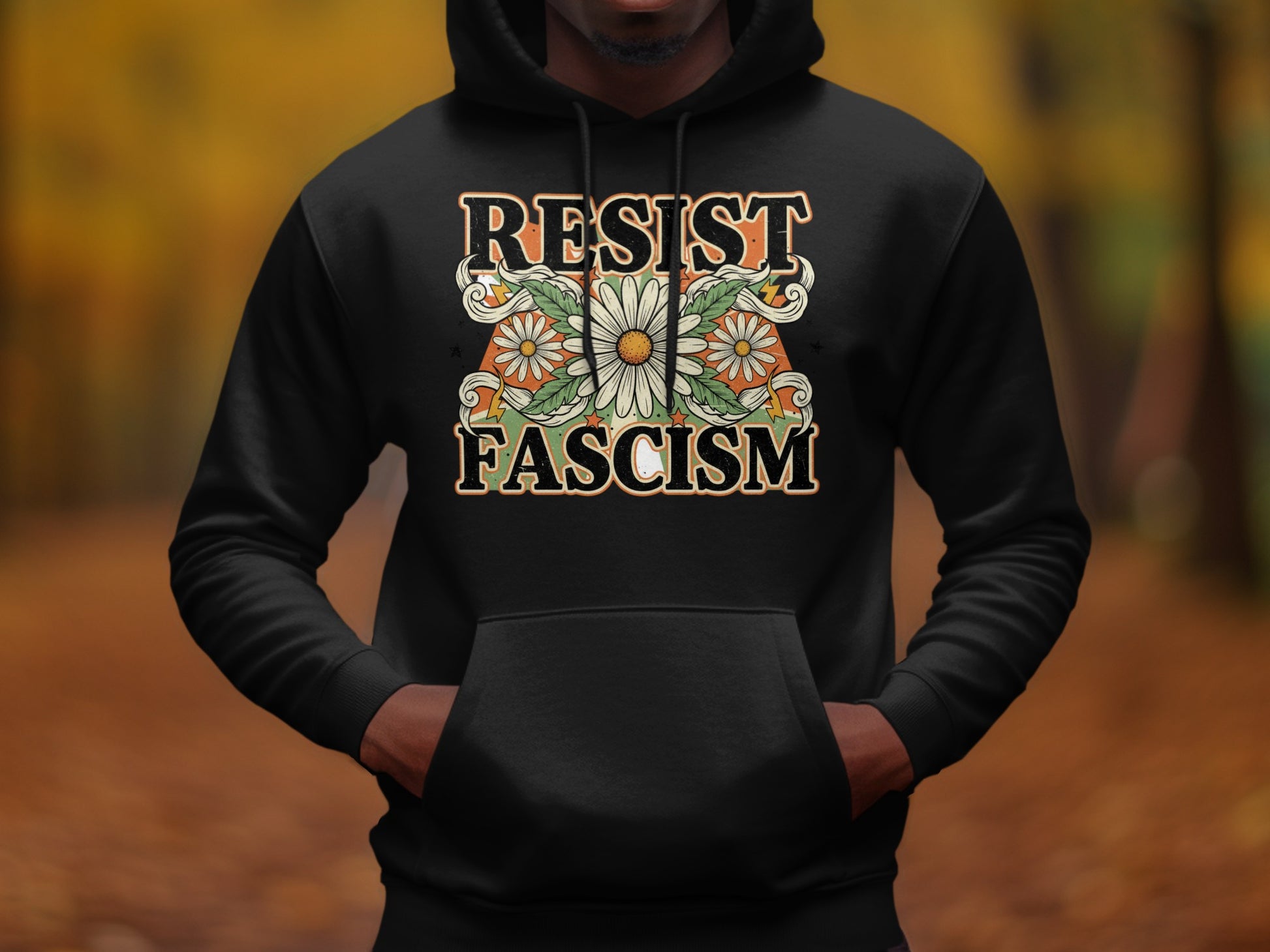 Resist Fascism Graphic Hoodie product