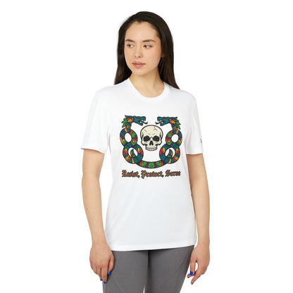Bold Serpent Skull Design Women's T-shirt