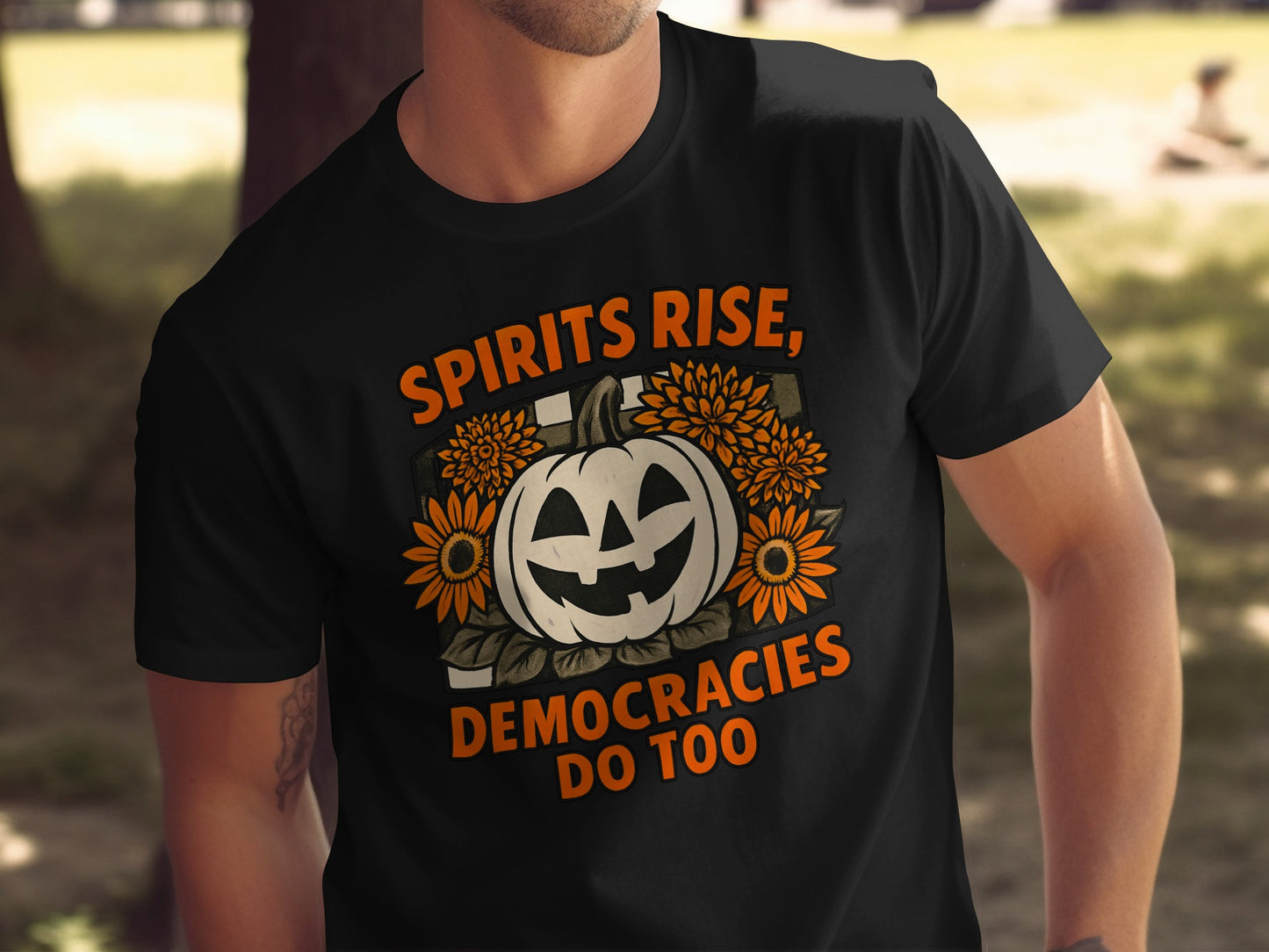 Spirits Rise Democracies Do Too T-shirt product type
