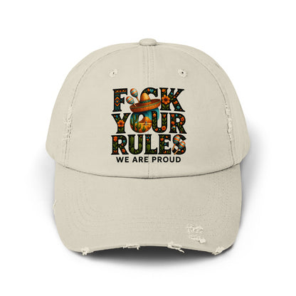 F*ck Your Rules We Are Proud Statement Hat product