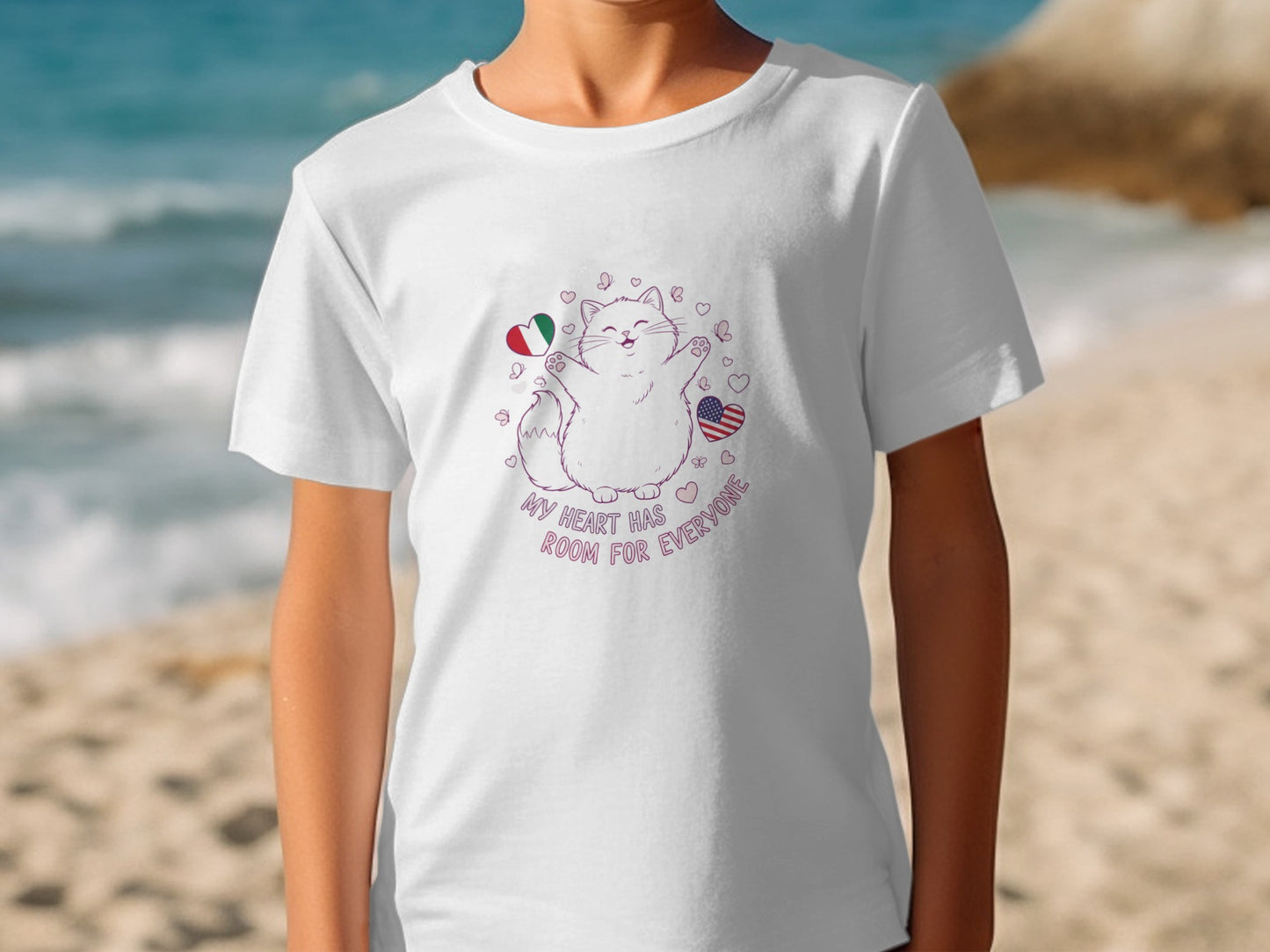 My Heart Has Room for Everyone Tee Shirt