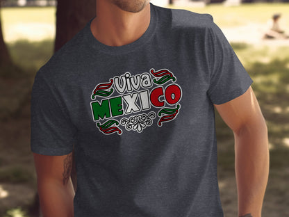 Viva Mexico Graphic T-Shirt for Festive Occasions product