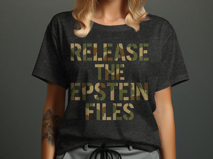 Release The Epstein Files Statement Shirt product