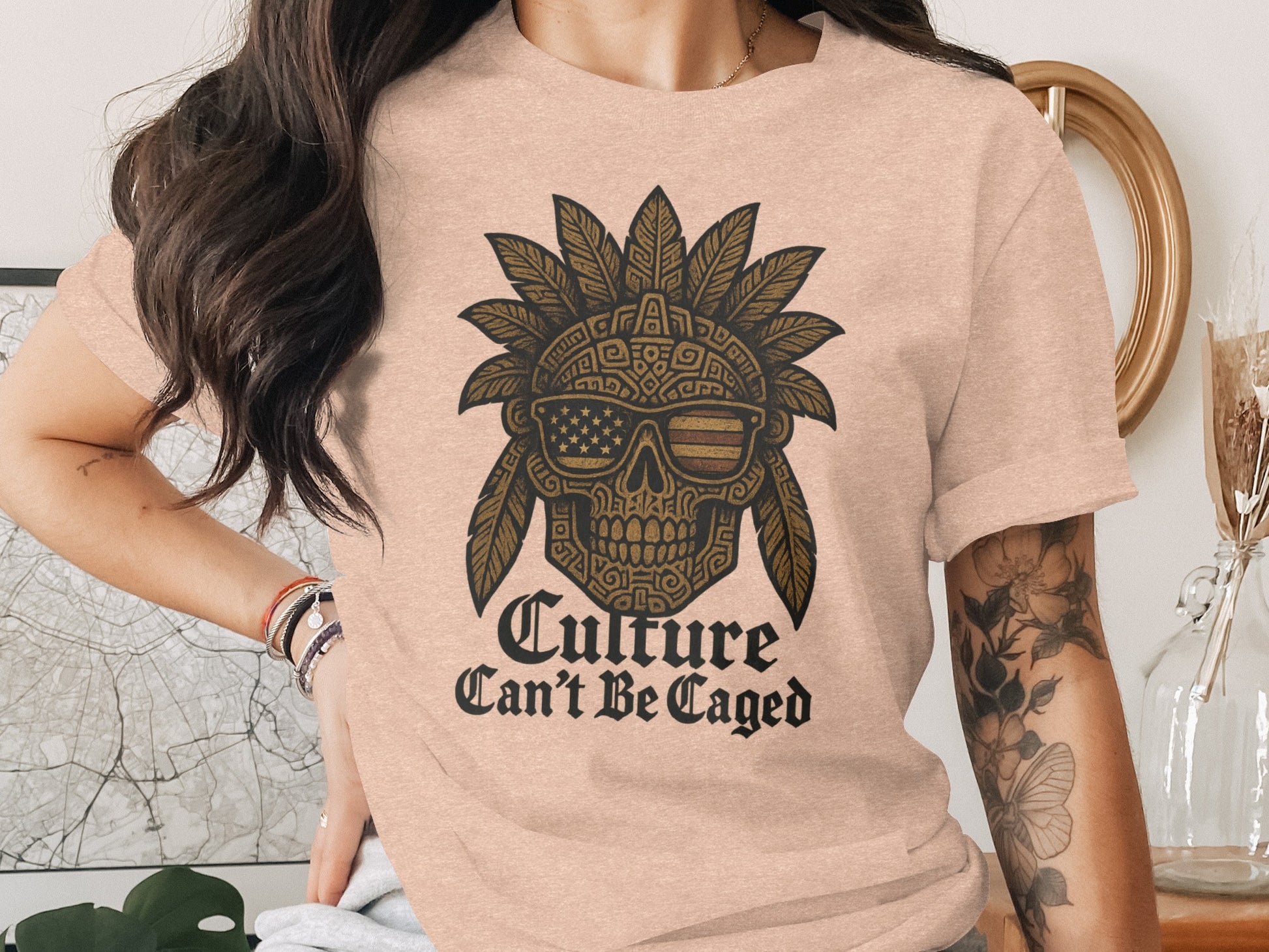 Culture Can't Be Caged Graphic T-Shirt Product
