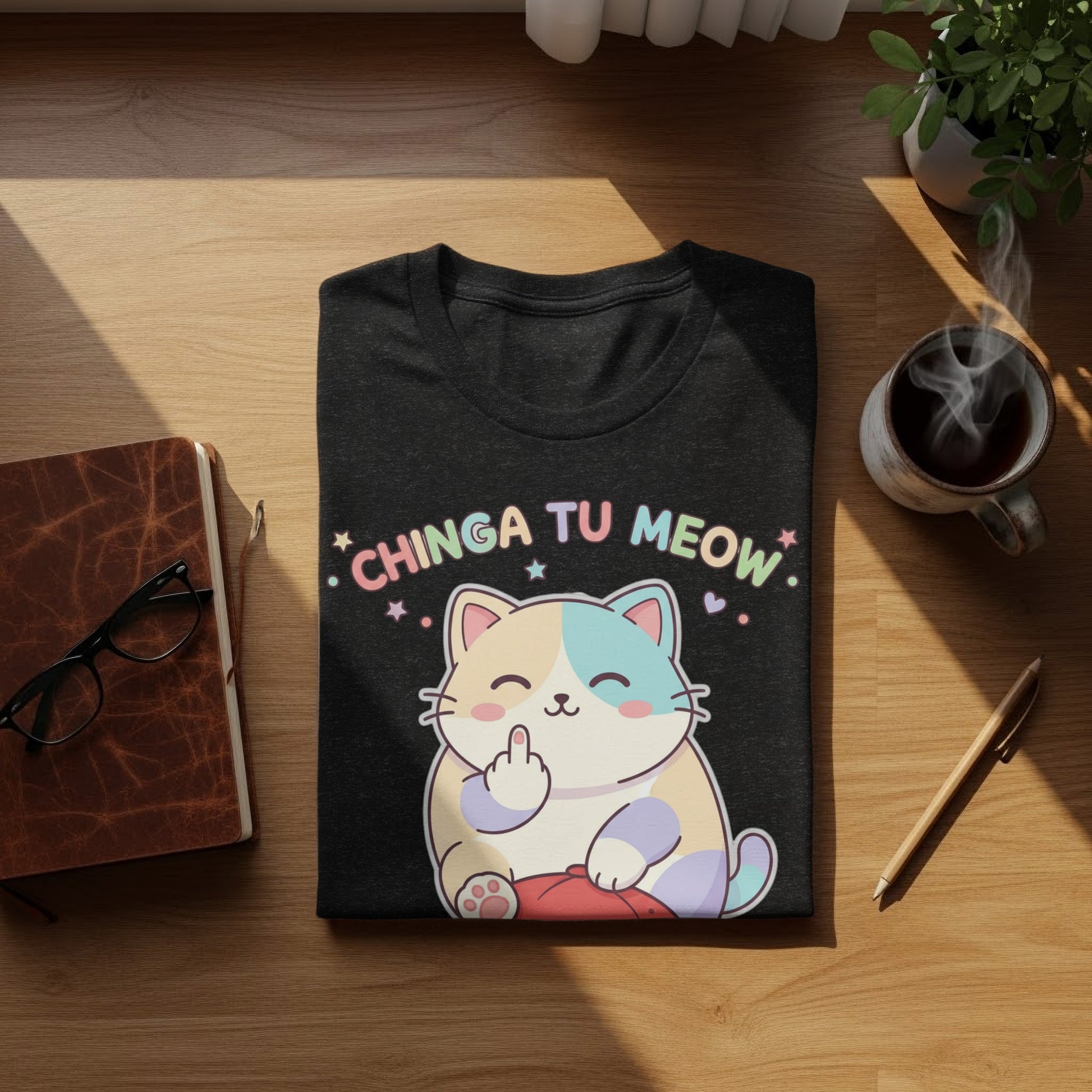 Chinga Tu Meow Cat Sassy Middle Finger Funny product type