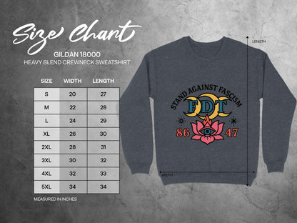 Stand Against Fascism FDT 86 47 Crewneck Sweatshirt product