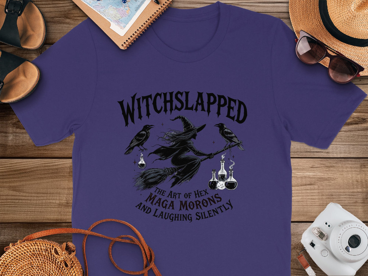 Witchslapped Maga Morons And Laughing Silently product type