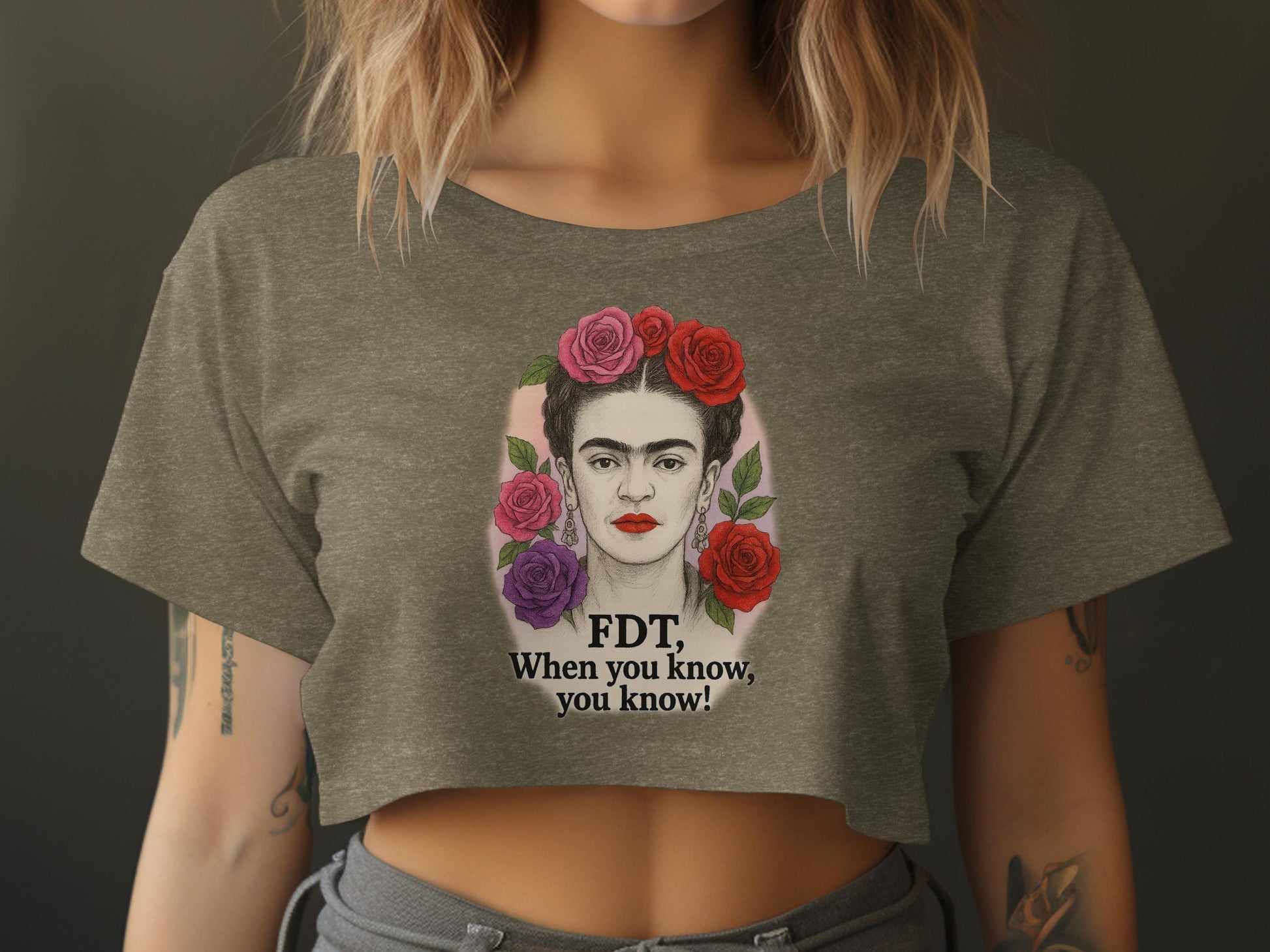 FDT When You Know You Know Floral Graphic T-Shirt product