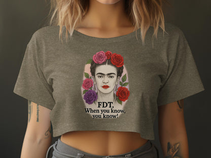 FDT When You Know You Know Floral Graphic T-Shirt product