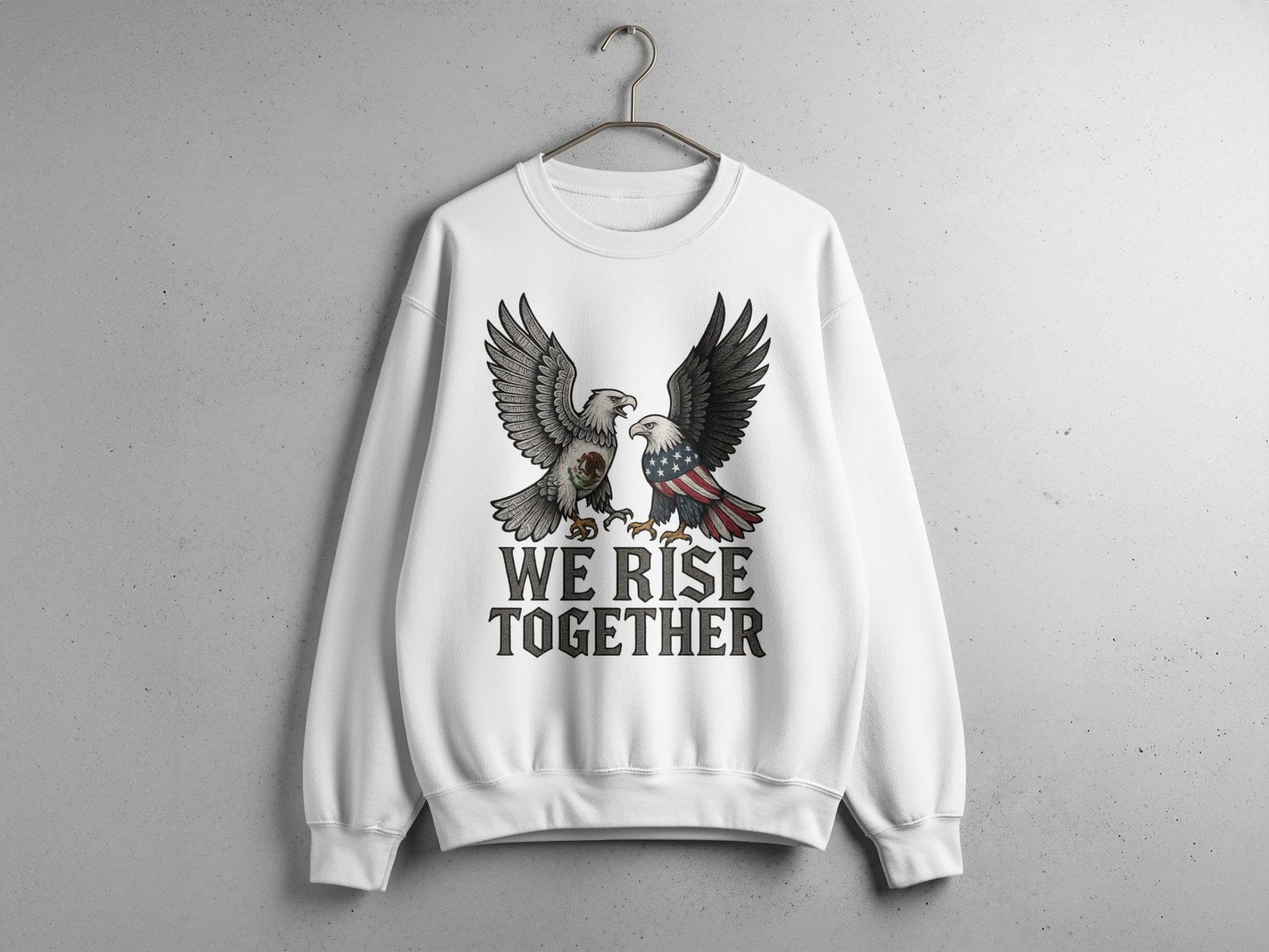 We Rise Together Design Printed Sweatshirt Product