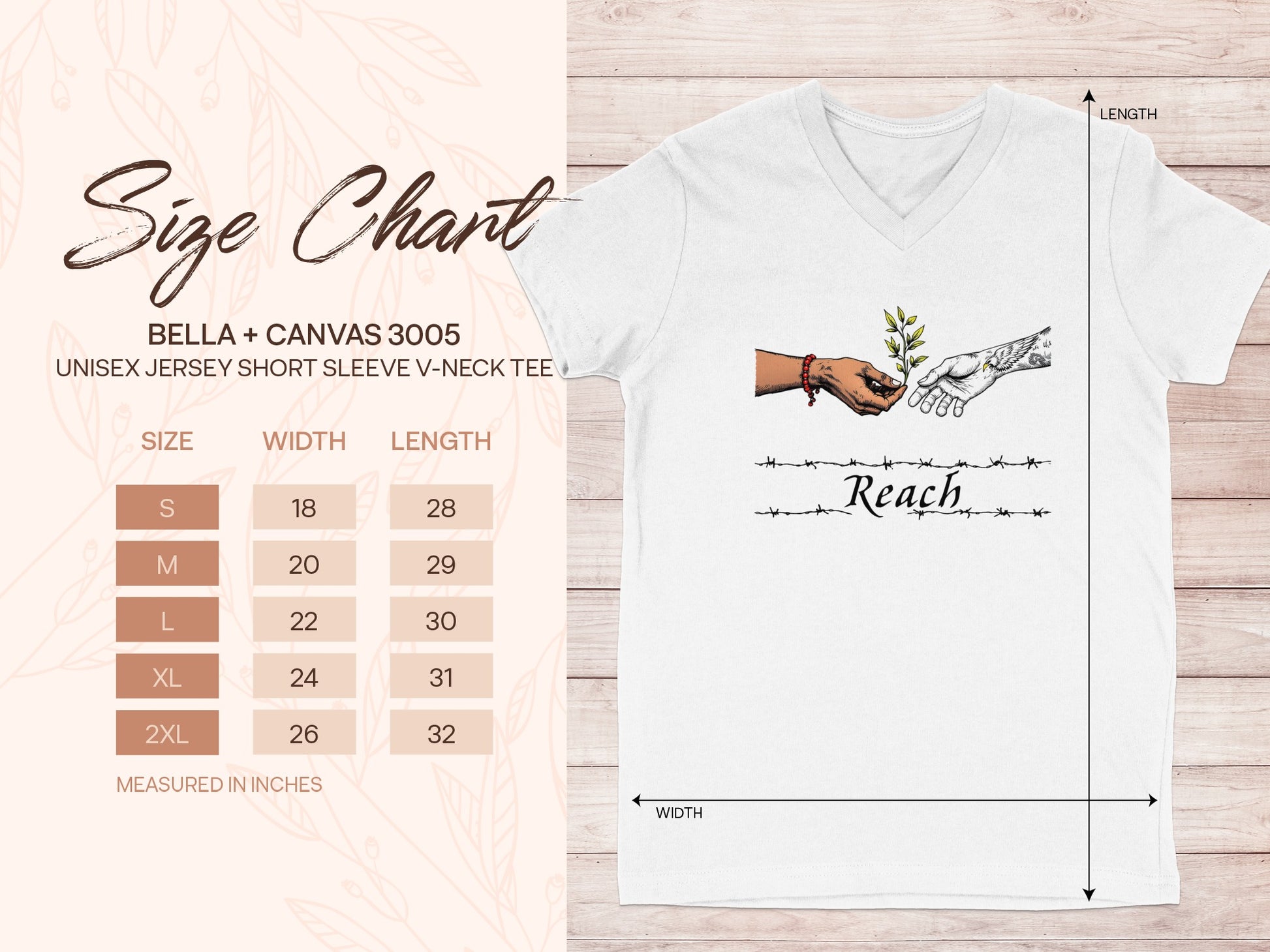 Reach Graphic Print Unisex Jersey Short Sleeve product type