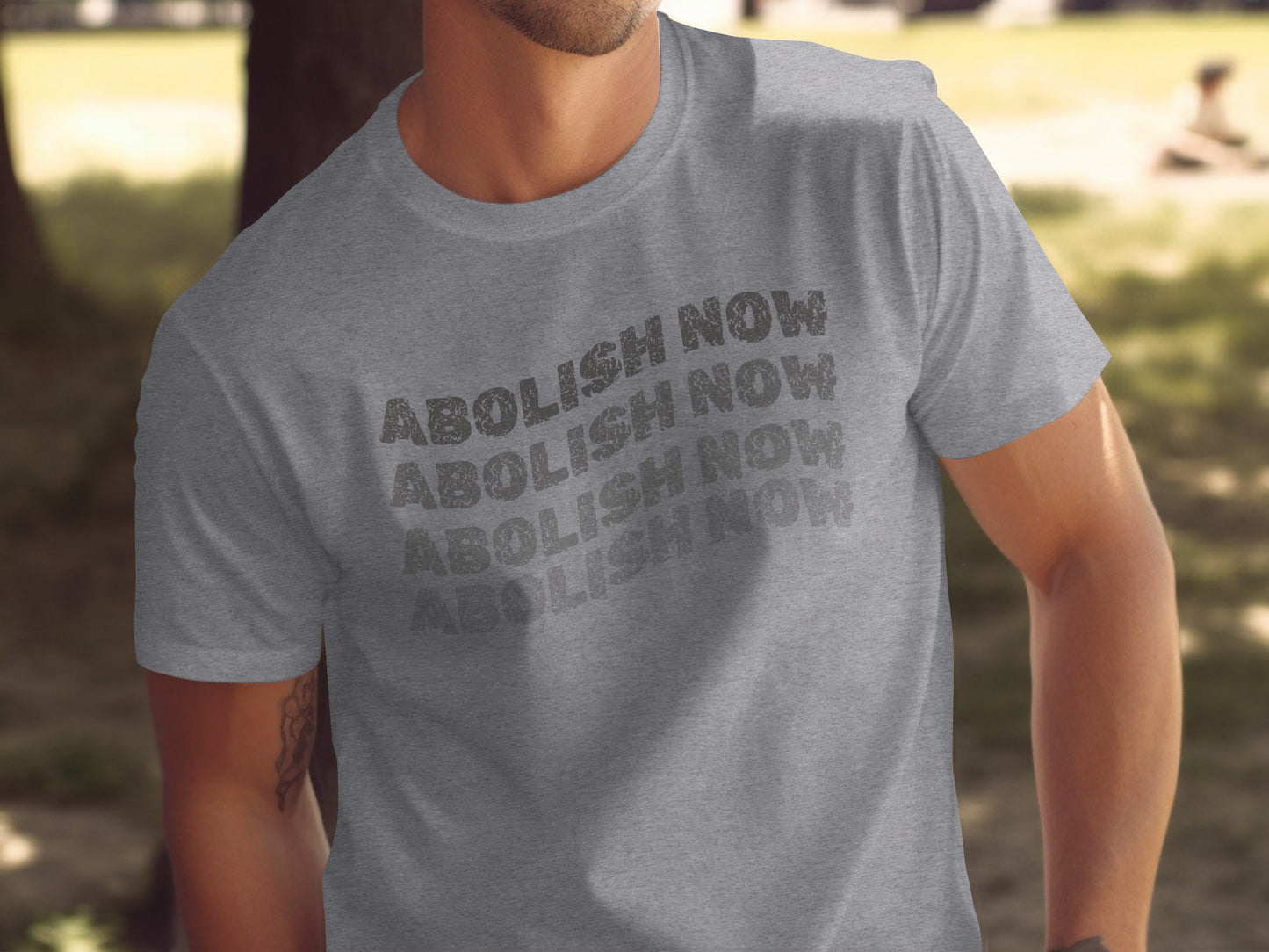 Abolish Now Abolish Now Abolish Now T-shirt Product
