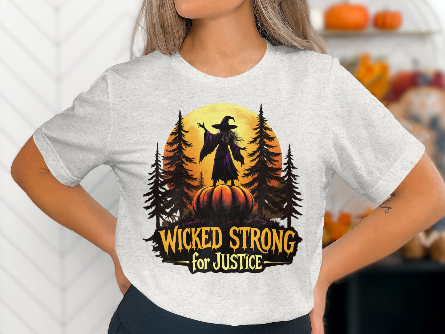 Wicked Strong for Justice Halloween Shirt product